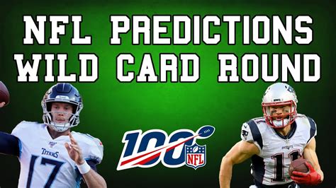 wild card round|wild card round predictions.